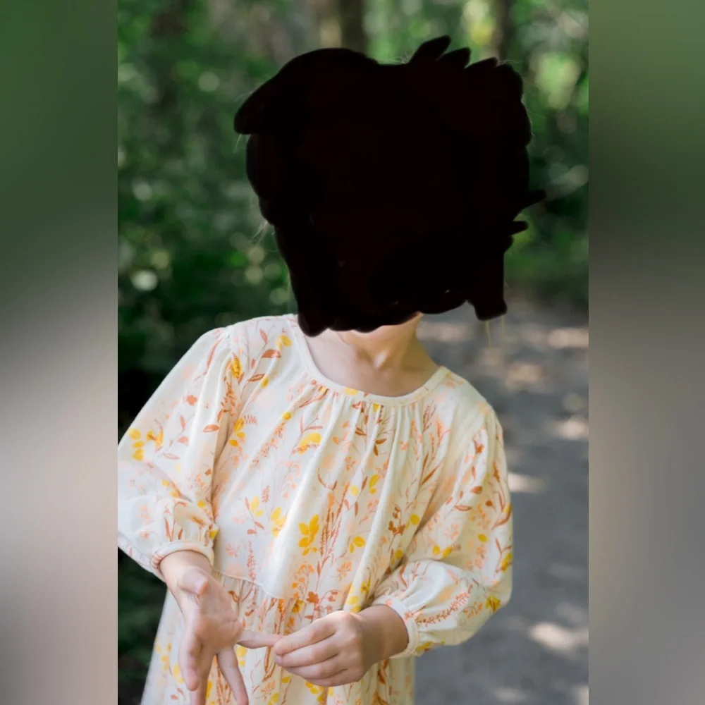 EUC 3-4T Little Moony Custom-Made Twirl Dress in Light Palette (Pink, Gold, etc)